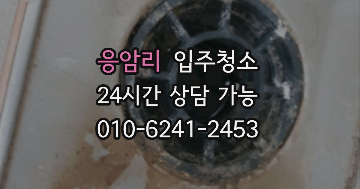 응암리 입주청소