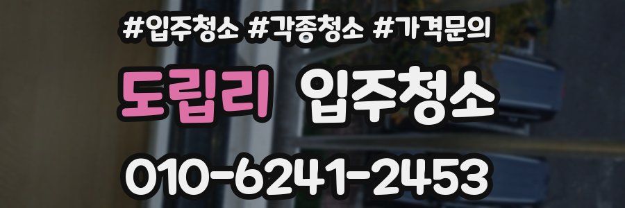 도립리 이사청소