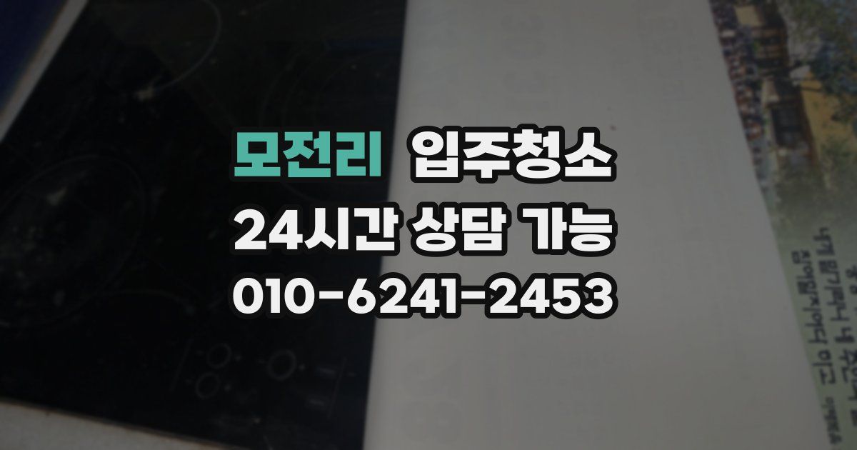 모전리 입주청소