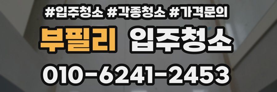 부필리 이사청소