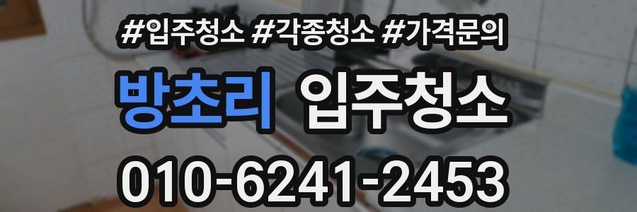 방초리 이사청소