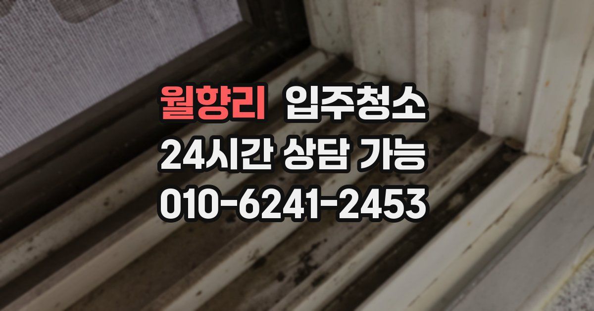 월향리 입주청소