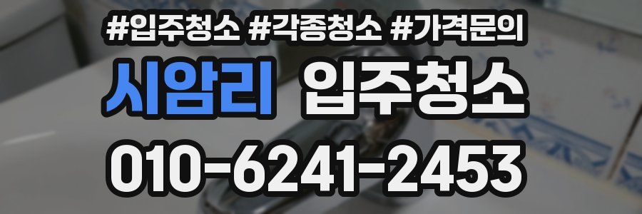 시암리 이사청소
