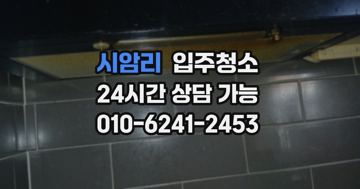 시암리 입주청소