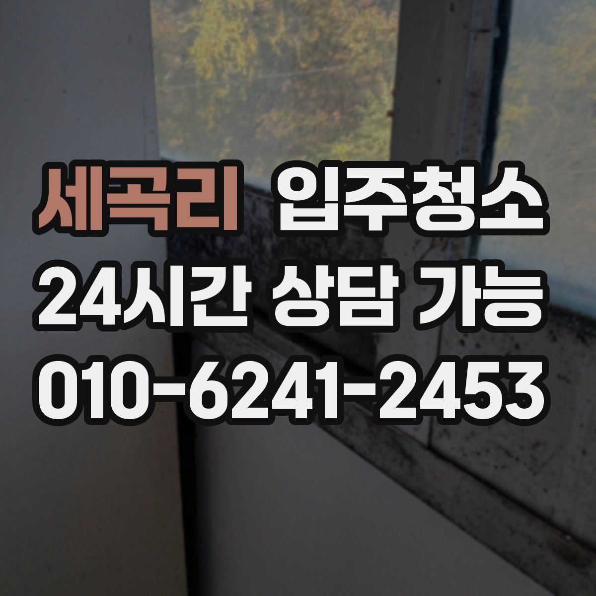 세곡리 원룸청소