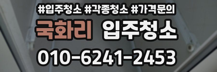 국화리 이사청소