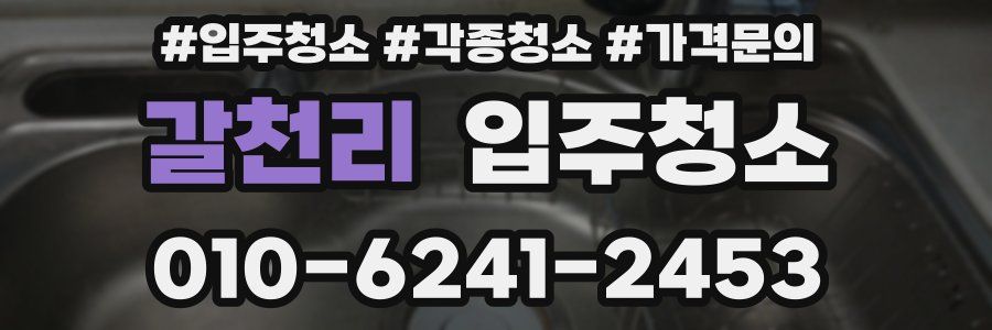 갈천리 이사청소