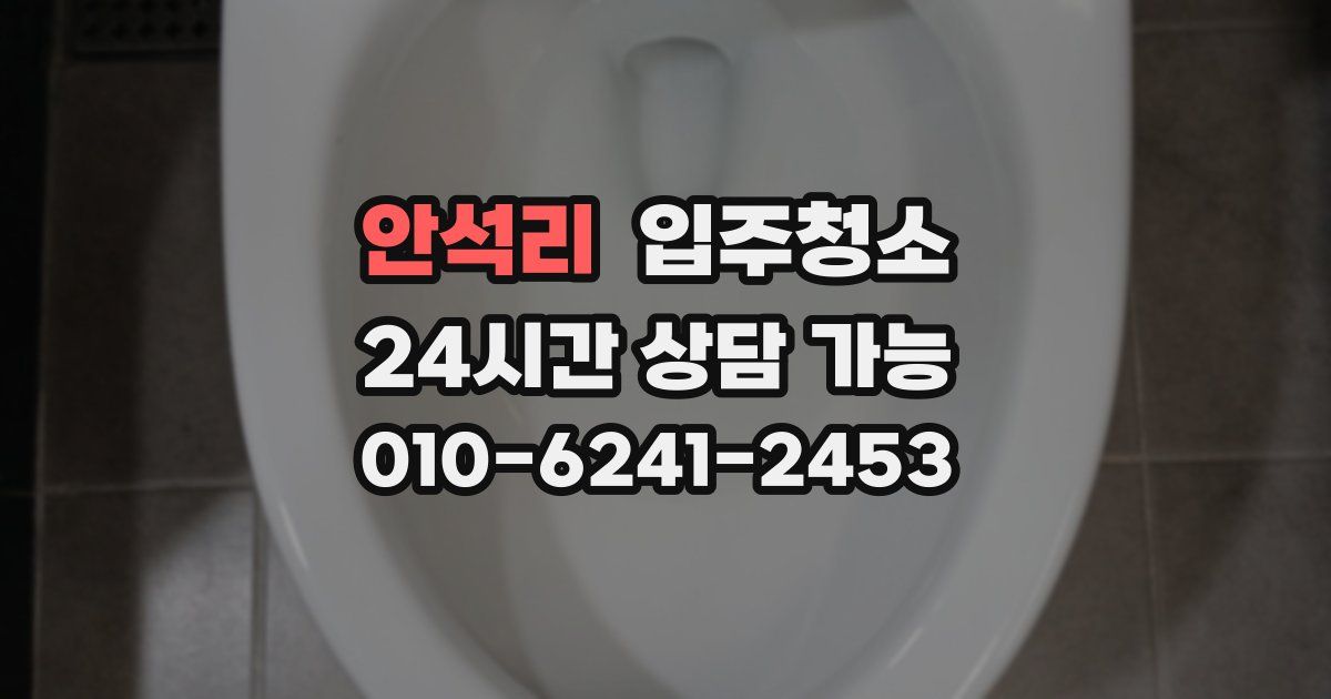 안석리 입주청소
