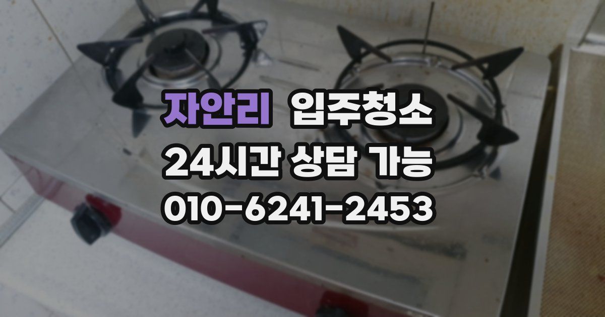 자안리 입주청소