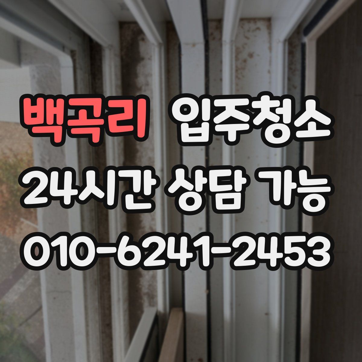 백곡리 원룸청소