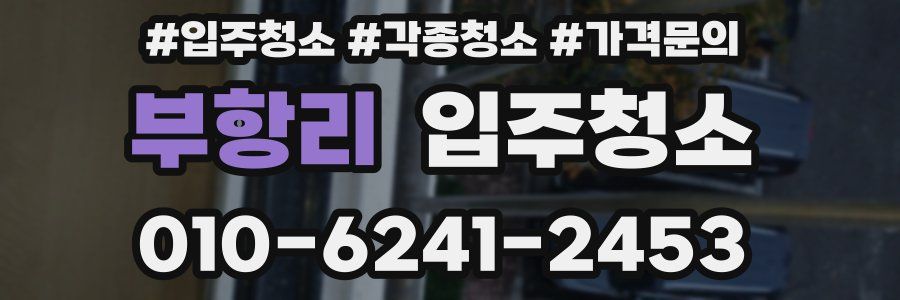 부항리 이사청소