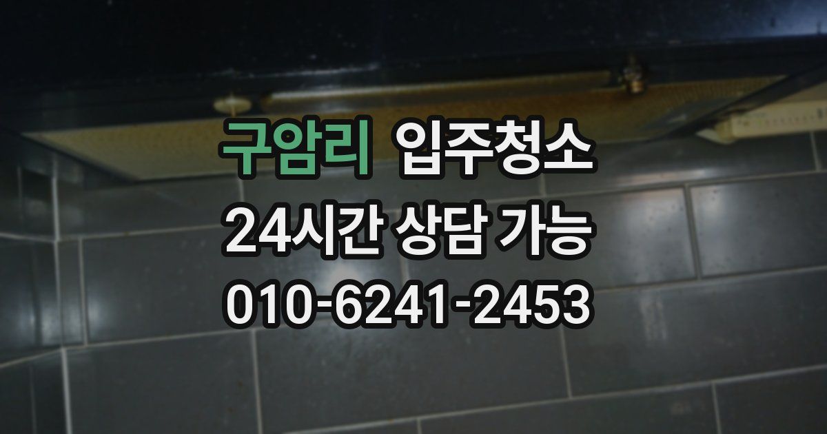 구암리 입주청소