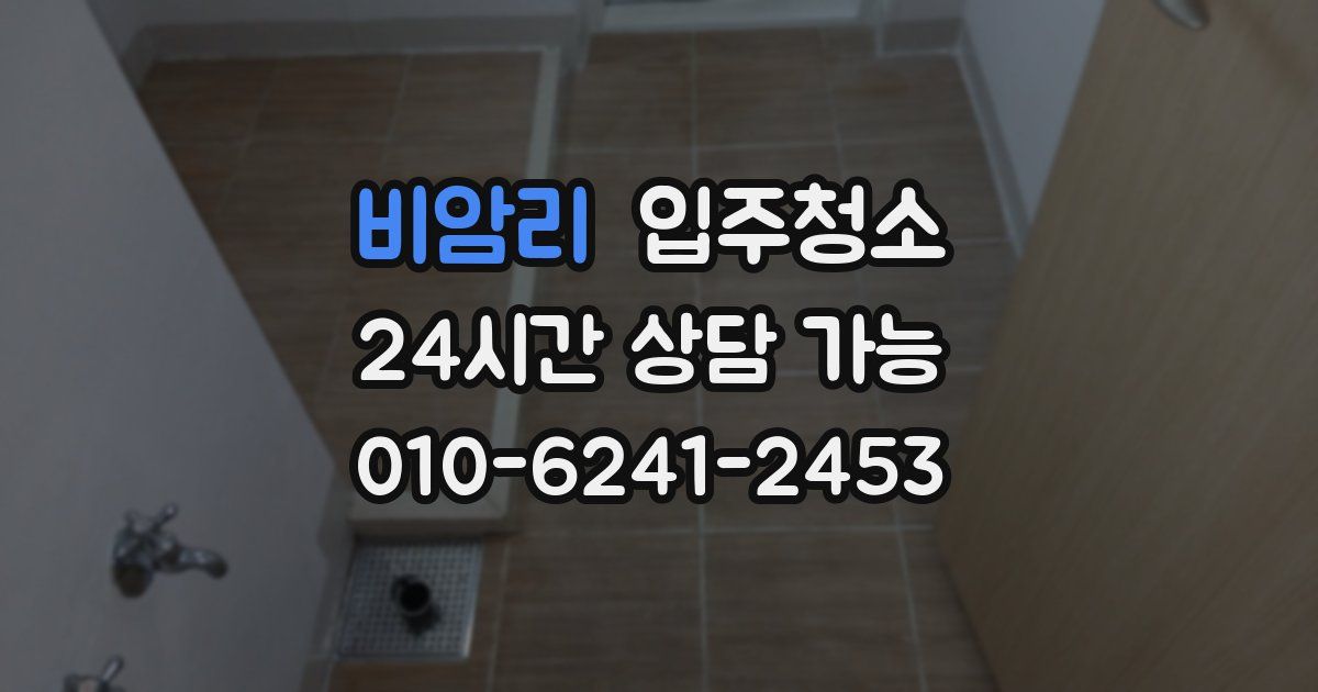 비암리 입주청소