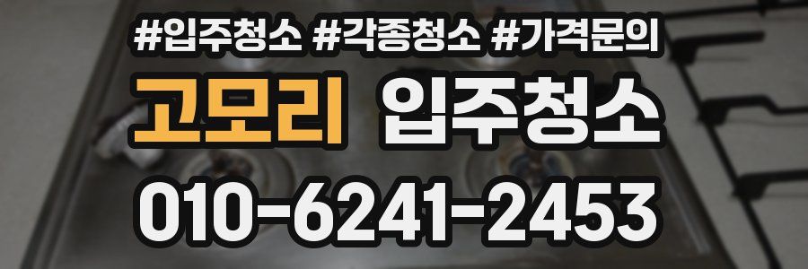 고모리 이사청소