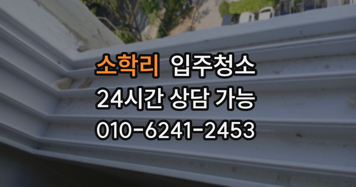 소학리 입주청소