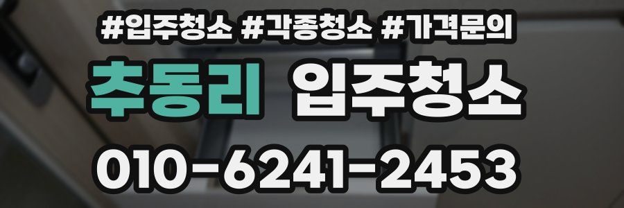 추동리 이사청소