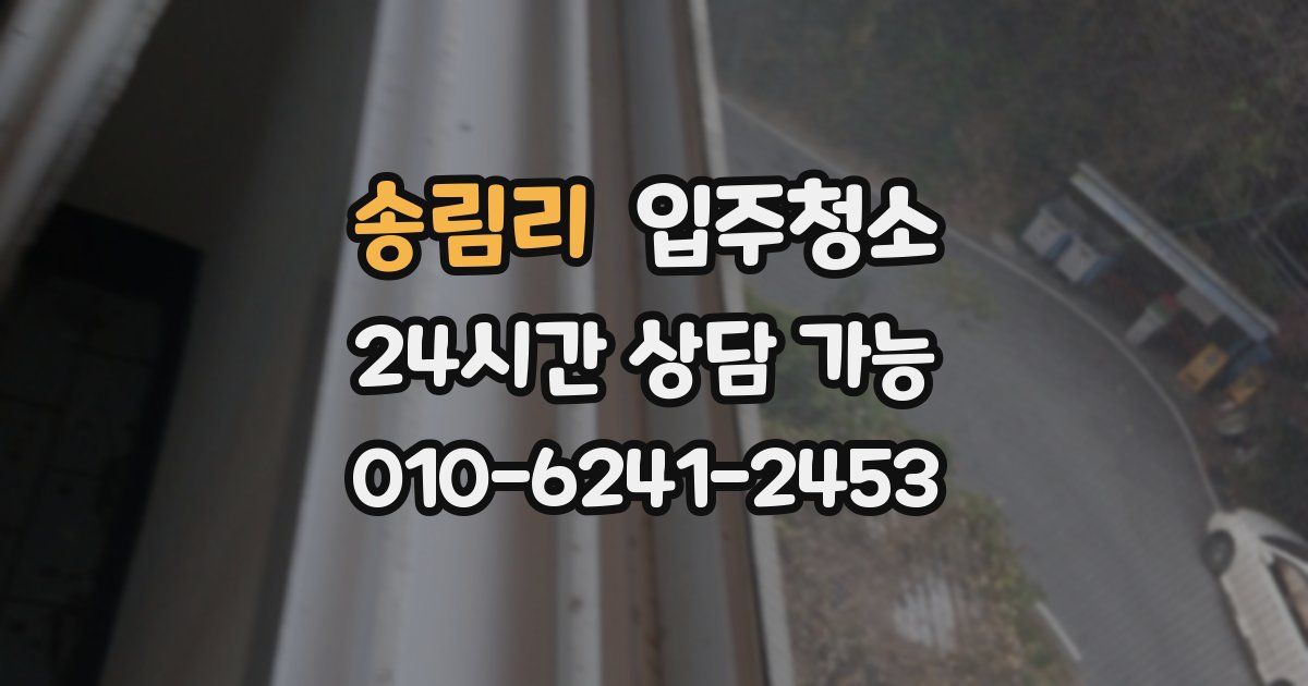 송림리 입주청소