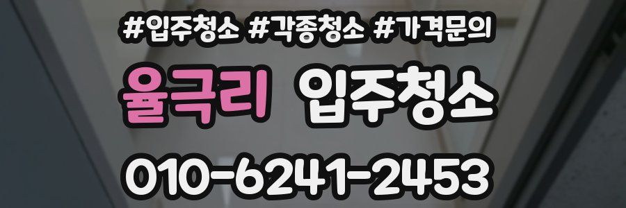 율극리 이사청소