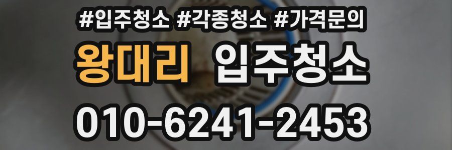 왕대리 이사청소