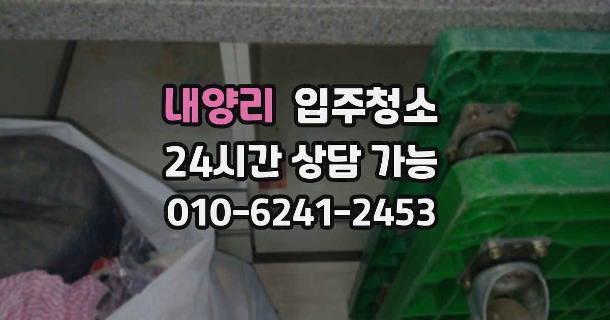 내양리 입주청소