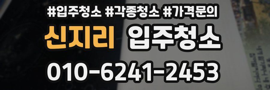 신지리 이사청소