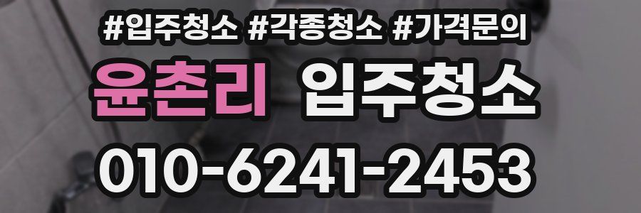 윤촌리 이사청소