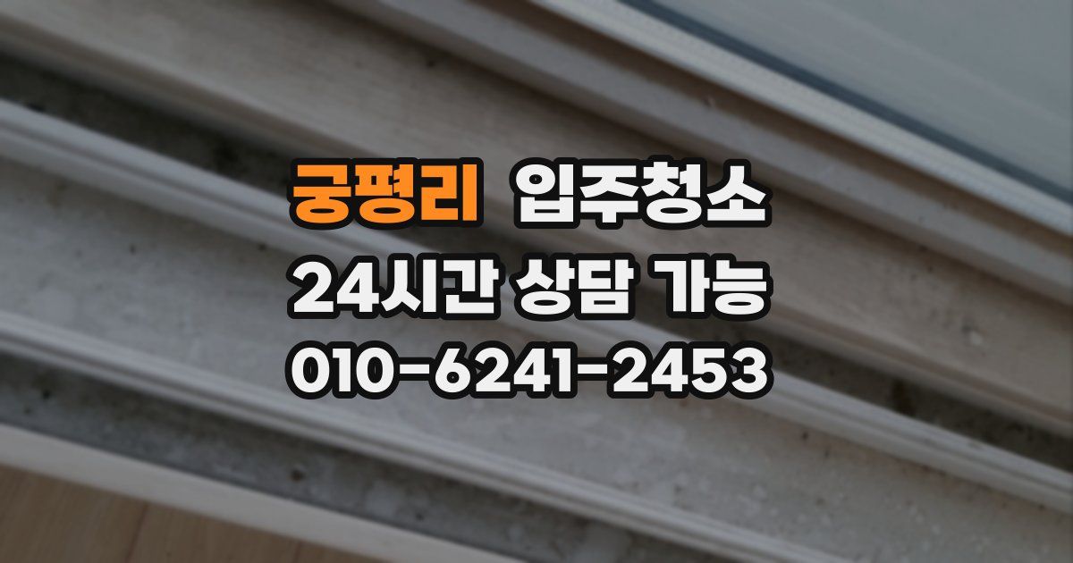 궁평리 입주청소