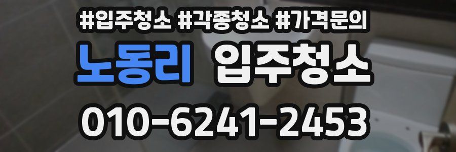 노동리 이사청소