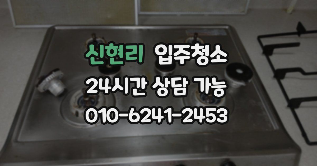 신현리 입주청소