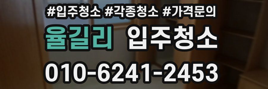 율길리 이사청소