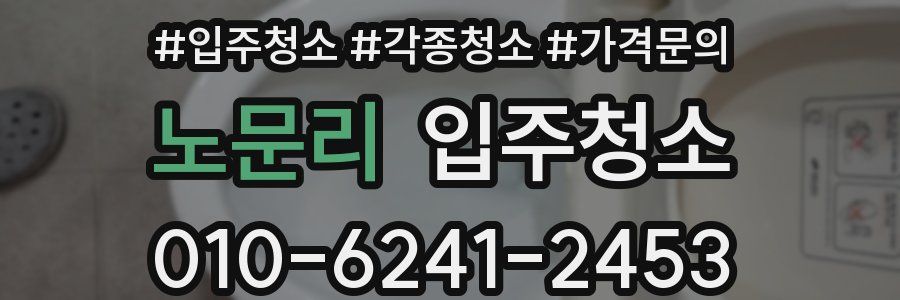 노문리 이사청소