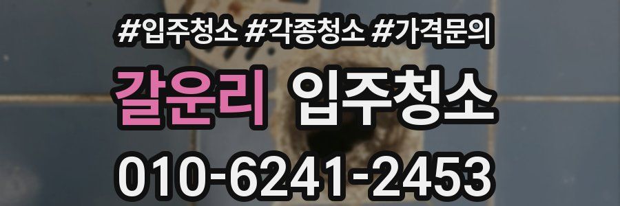 갈운리 이사청소