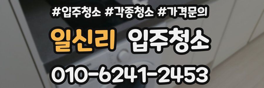 일신리 이사청소