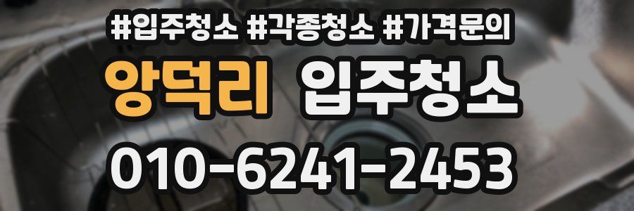 앙덕리 이사청소