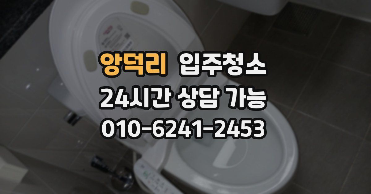 앙덕리 입주청소