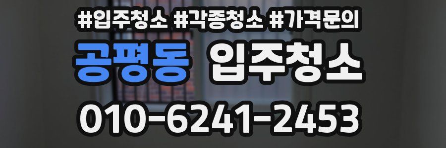 공평동 이사청소