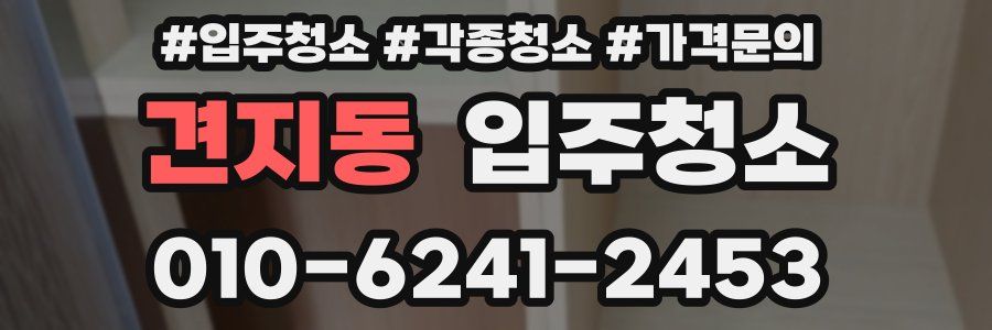 견지동 이사청소