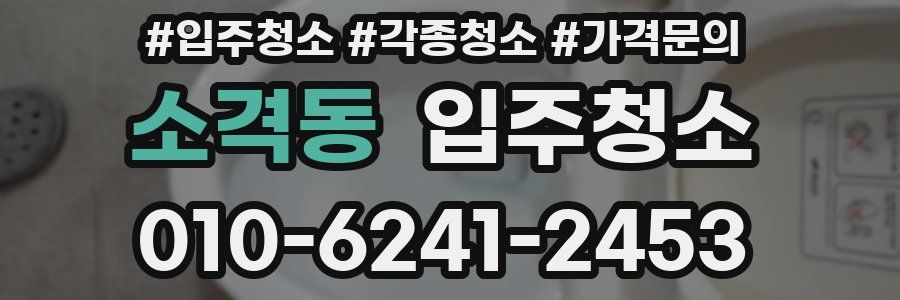 소격동 이사청소