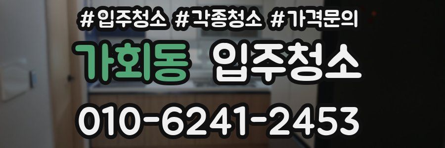 가회동 이사청소