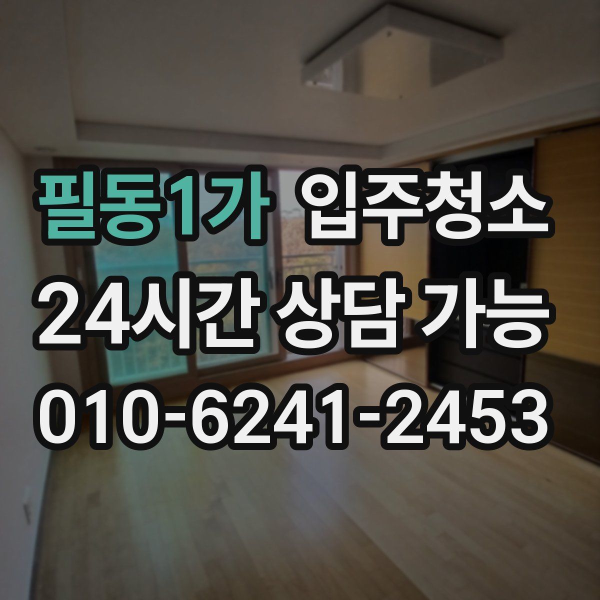 필동1가 원룸청소