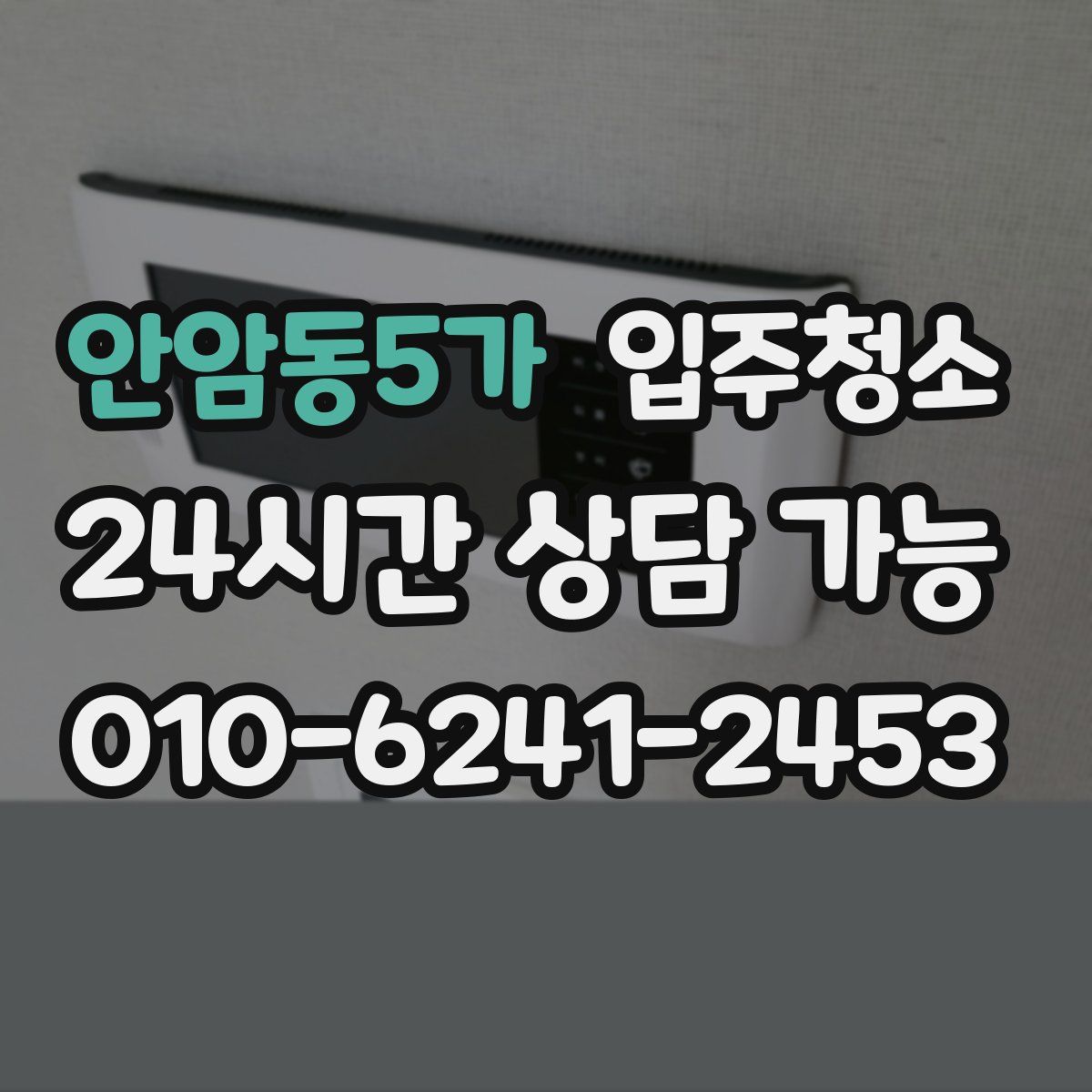 안암동5가 원룸청소