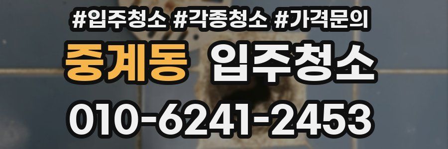 중계동 이사청소