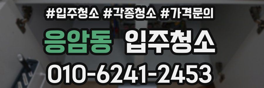 응암동 이사청소