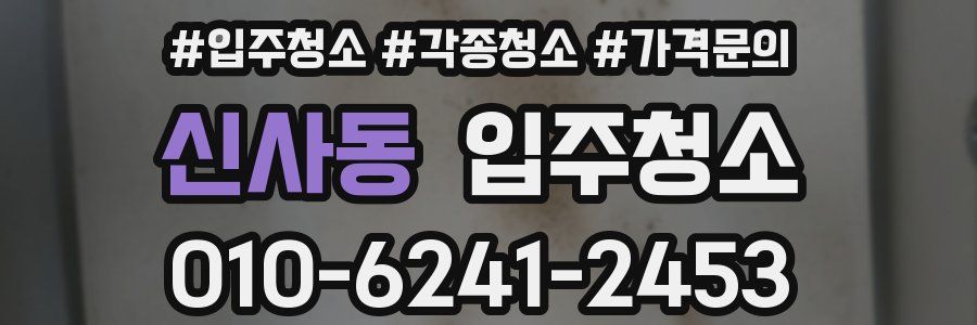 신사동 이사청소