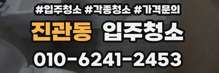 진관동 이사청소