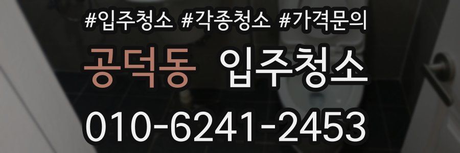 공덕동 이사청소