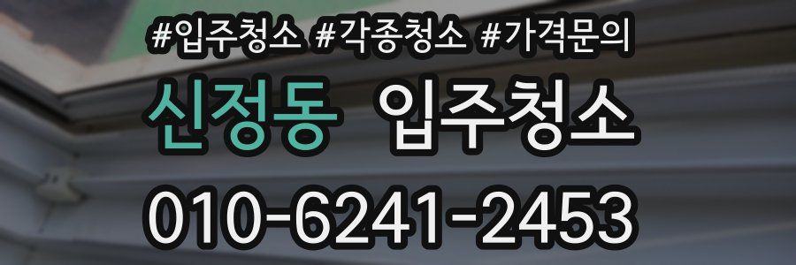 신정동 이사청소