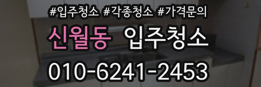 신월동 이사청소