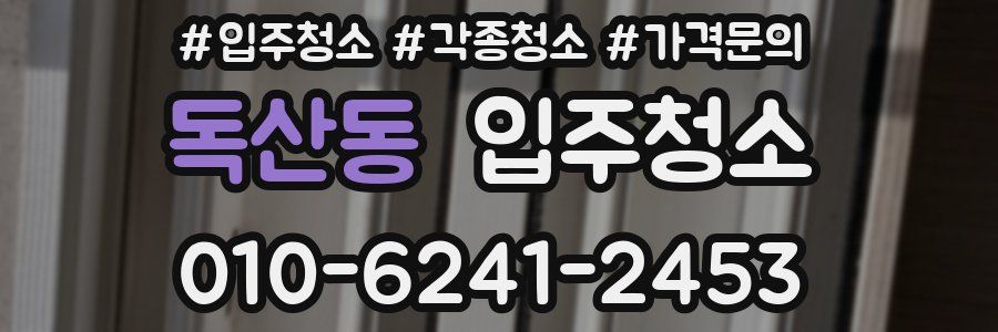 독산동 이사청소