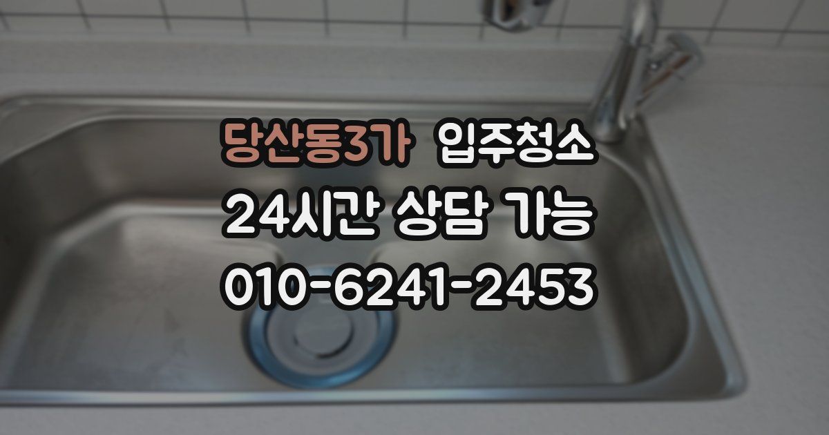 당산동3가 입주청소